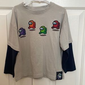 Zara among us shirt size 6